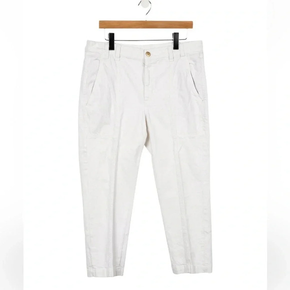 Brunello Cucinelli High-Rise Straight Leg JeansSize: L
